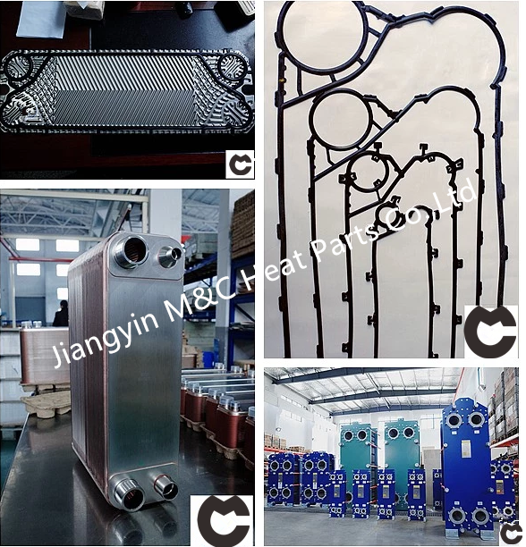 Certain Strength Plate Heat Exchanger Spare Parts Easy Cleaning VT4