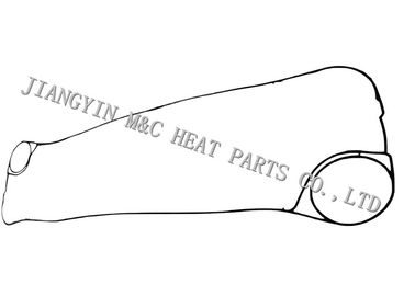 Anti Rust Tranter Heat Exchanger Gaskets GF276 Stainless Steel 316L