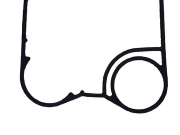 Snap Glue Clip Heat Exchanger Gaskets GC42 PHE Channel Flow