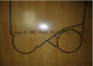 Customized Heat Exchanger Gasket Accessories Corrugated Metal Plate UX20A