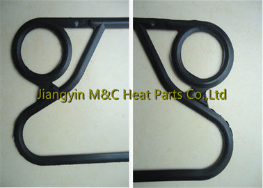 T4 Professional Heat Exchanger Gaskets Custom Size Thickness Black Color  PHE Parts