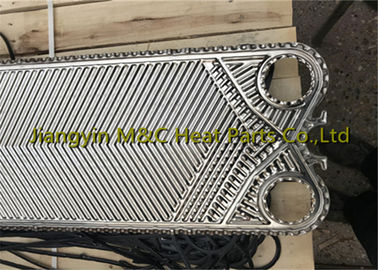 VT20P Black Color Gaskets Evaporator Application 0.5-1.0mm  Plate Thickness