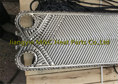 VT20P Black Color Gaskets Evaporator Application 0.5-1.0mm  Plate Thickness