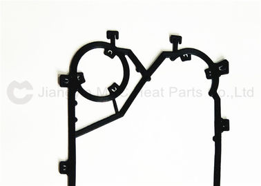 Black Heat Gasket , Plate Heat Exchanger Suppliers Heat Transfering Lightweight LX40A