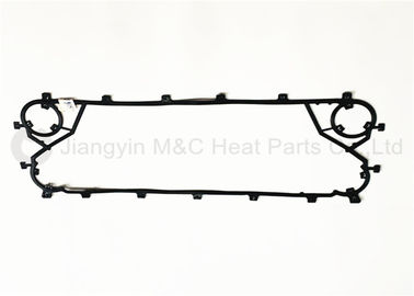 Black Heat Gasket , Plate Heat Exchanger Suppliers Heat Transfering Lightweight LX40A