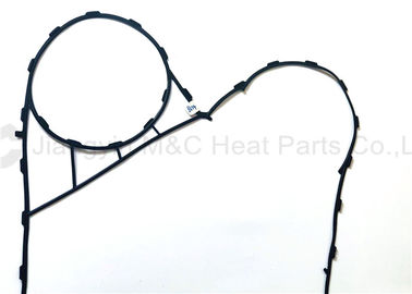 V100 Plate Heat Exchanger Gaskets SGS FDA ISO Certified Flat Shape