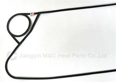 Rubber NBR EPDM Heat Exchanger Gaskets DN15-DN500 Connection Sigma9