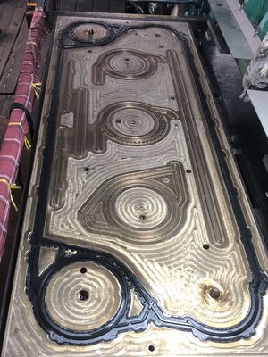Centre to centre dimension  1520*360mm Plate Heat Exchanger Gasket RX50