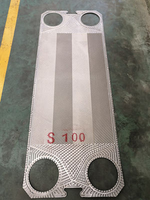 Seawater Sondex S100 Plate Heat Exchanger Gaskets For Marine Oil Cooler