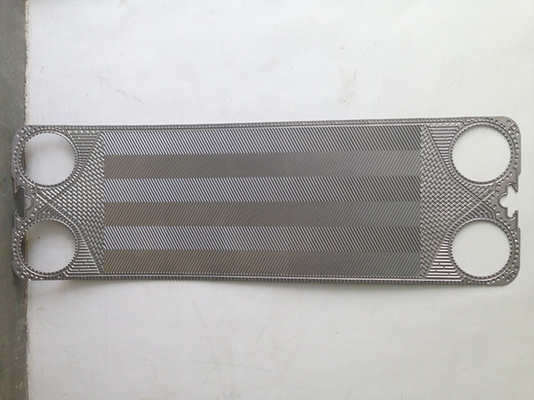 Titanium 0.5mm NT250L Plate Heat Exchanger Plate For Sea Water Fluid